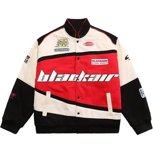Blackair Motorsport Premium Jacket Red Colour