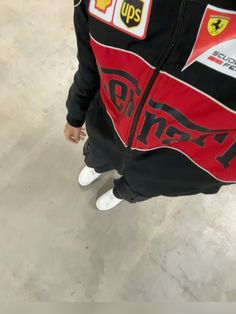 Black Ferrari jacket f1