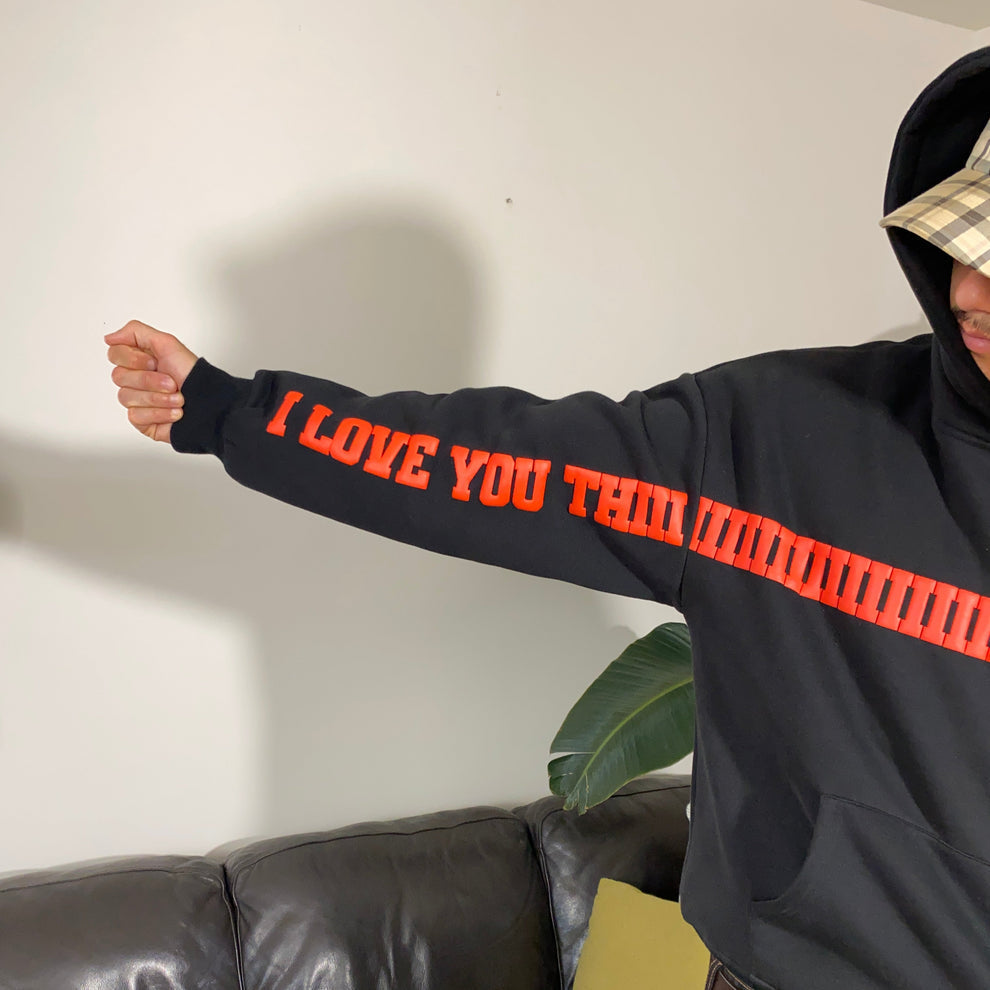 I Love You This Much Hoodie